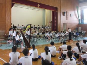 1学期終業式・吹奏楽部演奏会