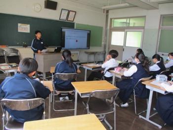 職場体験学習発表会