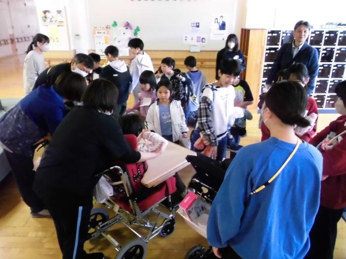 特別支援学校との交流