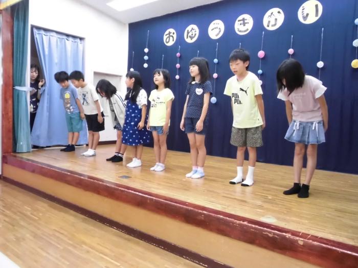 お遊戯会