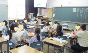 授業参観2年