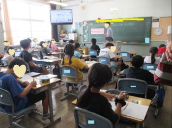 授業参観3年