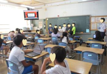授業参観4年