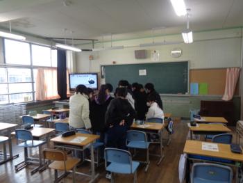 早岐中出前授業