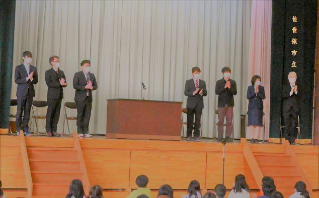 令和4年度の着任式・始業式を行いました。子どもたちとの出会いを大切にしていきます。