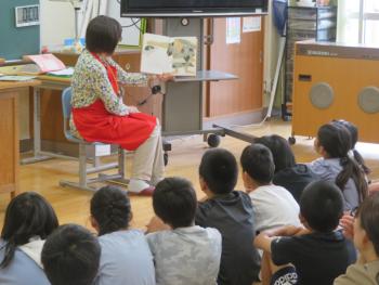 読み聞かせの時間がありました