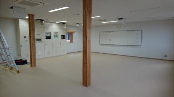 新校舎職員室(平成30年1月23日) 