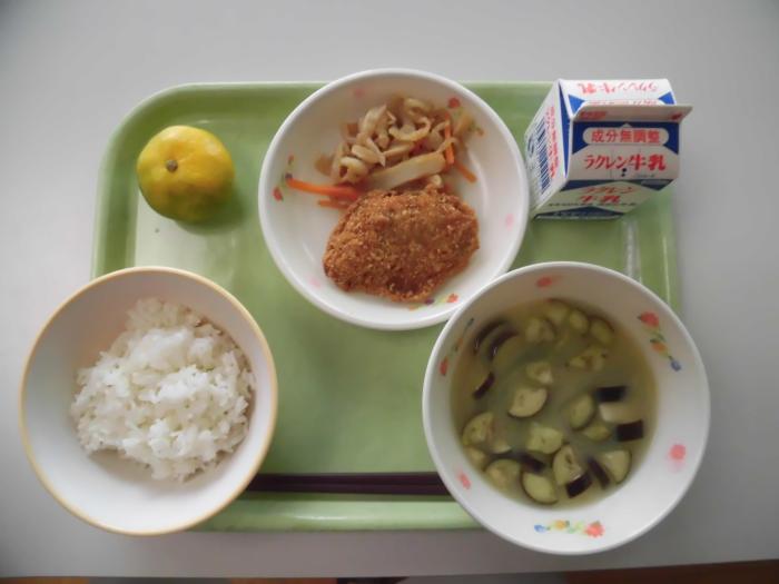 今日の給食