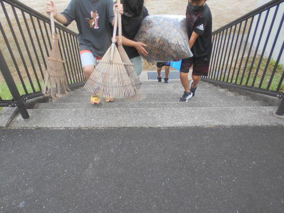 朝のボランティア