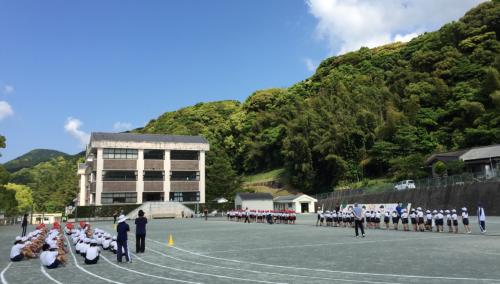 運動会全体練習