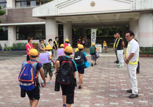 7月のあいさつ運動