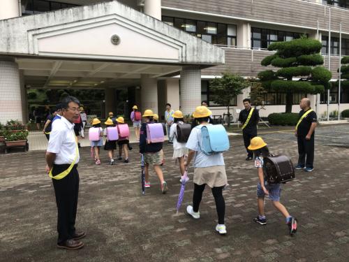 10月の挨拶運動