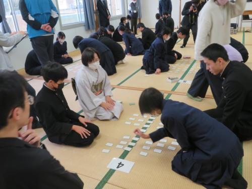 中高合同百人一首大会