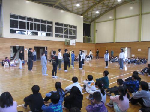 校旗継承式