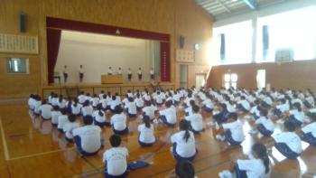 9月19日 生徒集会・表彰
