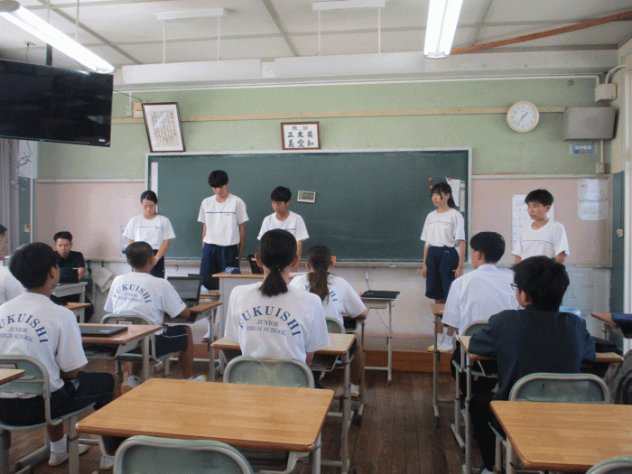 7月21日 生徒集会