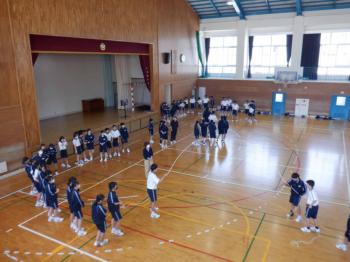 体育大会学年練習始まる!