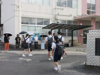 PTAあいさつ運動