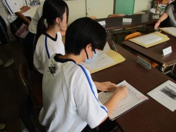 生徒会選挙立候補届受付