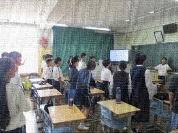 合唱コンクール前日