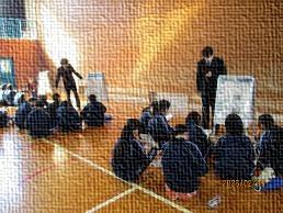 佐世保高専「グローカルリテラシー」中学校連携授業