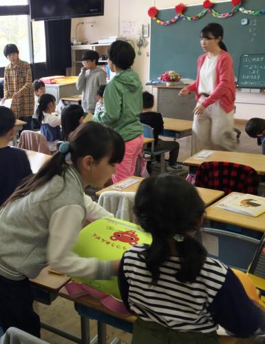 1年生 下校準備