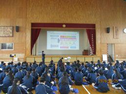 佐世保高専「グローカルリテラシー」中学校連携授業