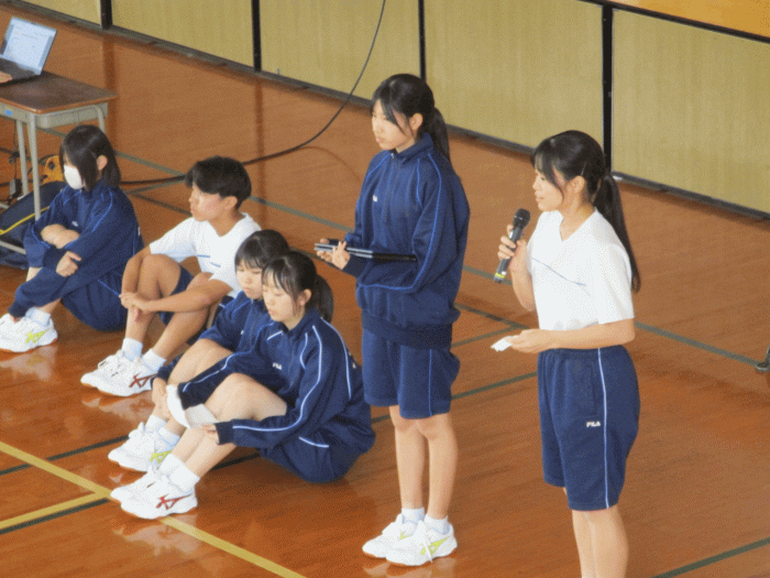 10月15日 生徒集会